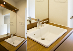 パウダーコーナー